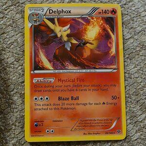 Pokemon Card - Delphox